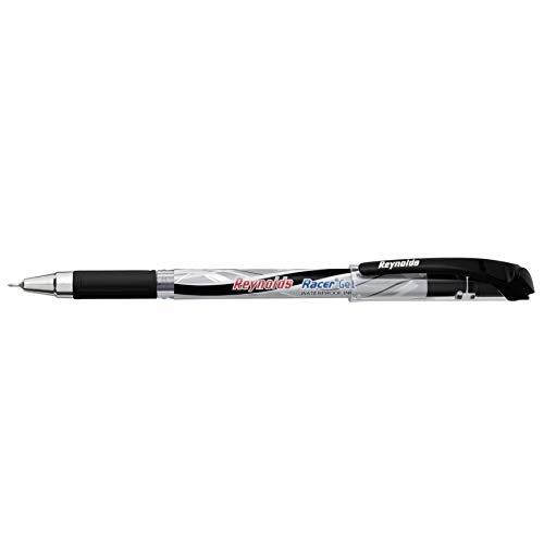 Reynolds Racer 0.5mm Needle Point Gel Pens - Pack de 20 tinta negra miniatura 2