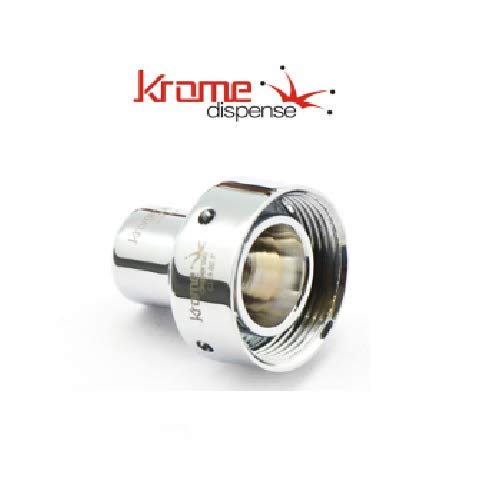 SNAP TAP FFL ADAPTER Beer Faucet to Ball Lock or Pin Lock Corny Keg Quick Disconnect Krome C6509 Standard FFL Adapter for Sampling Tap