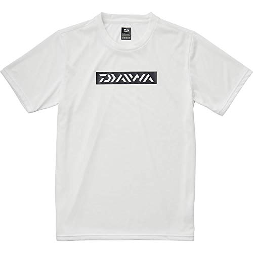 ダイワ ショートスリーブボックスロゴTシャツ ホワイト WL DE-8621