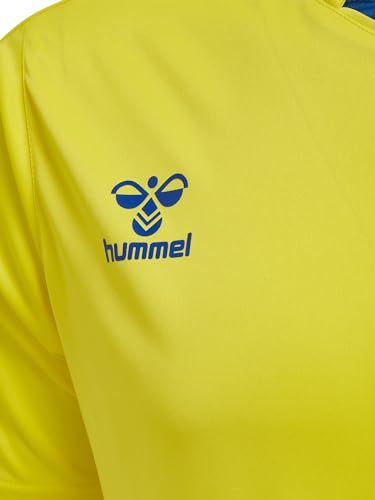 Hummel Maglietta Da Uomo Hmlcore Xk Poly Jersey S/S, Giallo, Xl - 6
