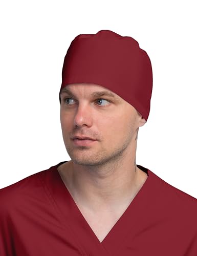 Image of Solid Working Cap Scrub Cap for Women and Men Unisex Surgical Cap Comfortable and Stylish Scrub Hat