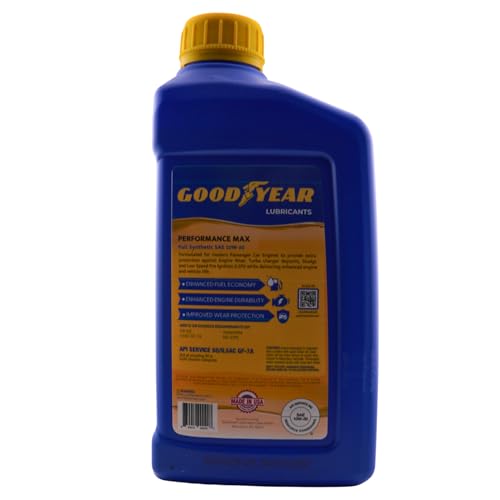 Aceite Motor 10W-30 Sintético Goodyear Performance 1 Quart miniatura 4