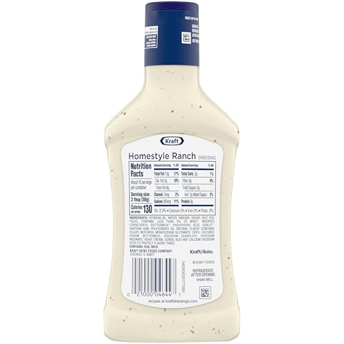 Image of Kraft Salad Dressing, Homestyle Ranch, 15.8 fl oz Bottle