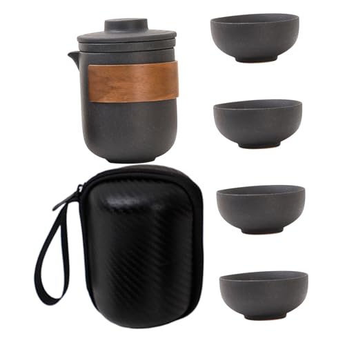 Tetera y tazas portátiles de té chino para solucionar la falta de espacio en tu picnic 2