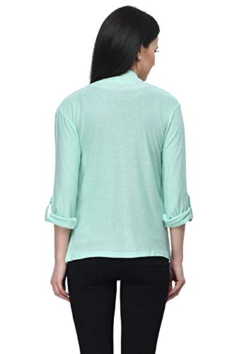 Image of Frenchtrendz Womens's Viscose Crepe Shrug(Size: XS-4XL)
