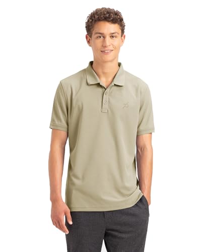 Image of Jockey AM38 Men's Microfiber Fabric Solid Half Sleeve Polo T-Shirt with StayDry & StayFresh Technology