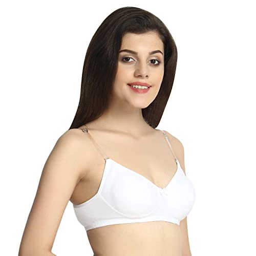 Image of INNER TOUCH Women's Cotton Non-Padded Wire Free Regular Bra