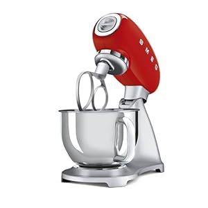 Smeg 50s retro red stand mixer  urban country home decor