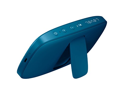 Image of Samsung Level Box Slim EO-SG930CLEGIN Water Resistant Pocket Sized Bluetooth Speaker (Blue)