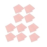 Fdit 20pcs Frosted PP Lose Blattabdeckungen Dauerhafte Nicht -Risse für das Bürospeichermaterial Querbindungsrücken (PINK)