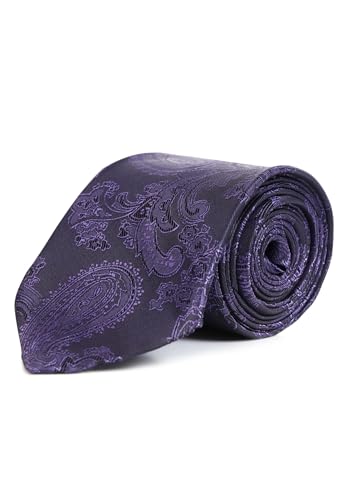 Image of Random Stripe Necktie For Men jacquard Self Drsign Fabric Ties