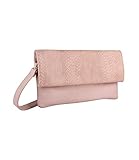Diese Handtasche ist ein echter Hingucker durch den Schlangen Print