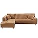 Produktbild papasgix Sofabezug Sofaüberwürfe L-Form Sofabezug Ecksofa Elastisch Stretch Sofabezüge Decke Sofa-Überzug Sofahusse für 2/3/4/5/6/7 Sitzer