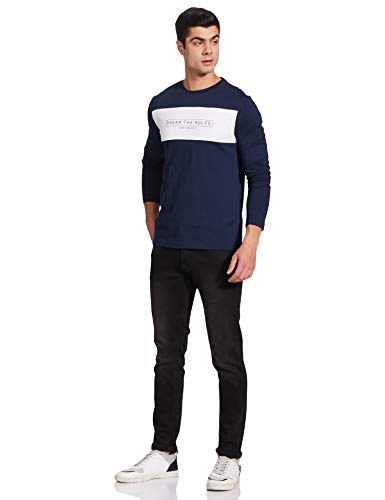 Image of Amazon Brand - Symbol Men's Color Block Regular Fit T-Shirt