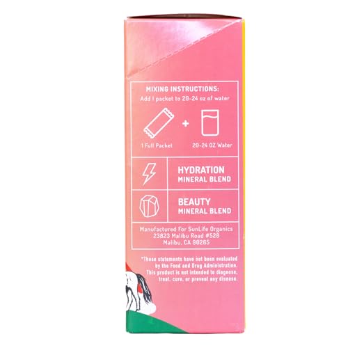 Sacred Lotus Sugar Free Electrolytes Powder Packets - 12 Count - Electrolytes Drink Mix - Electrolyte Powder Packets for Rapid Hydration - Non-GMO, Citrus Rush