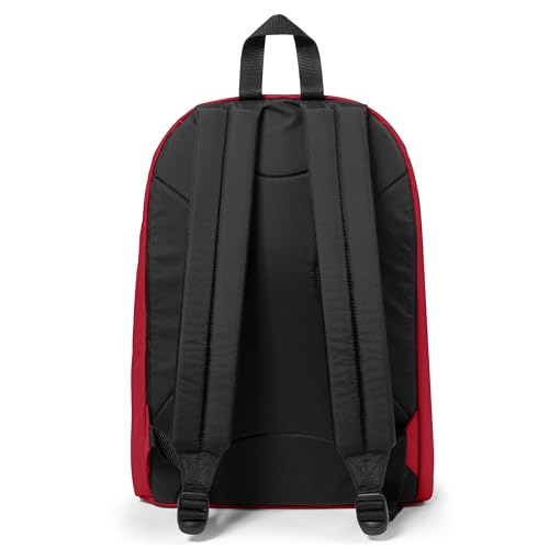 Image of EASTPAK Out Of Office - 31L Backpack with Dual Compartments, 14-inch Laptop Tablet Sleeve, Utility Pocket, Bottle Holder, Scarlet Red