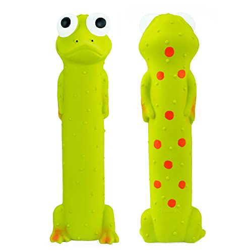 Chiwava 3 Stück 9 Zoll Latex mit Quietscher Dog Toys lang Animal Puppy Quietschen Interaktives Spielen Sortierte Farbe