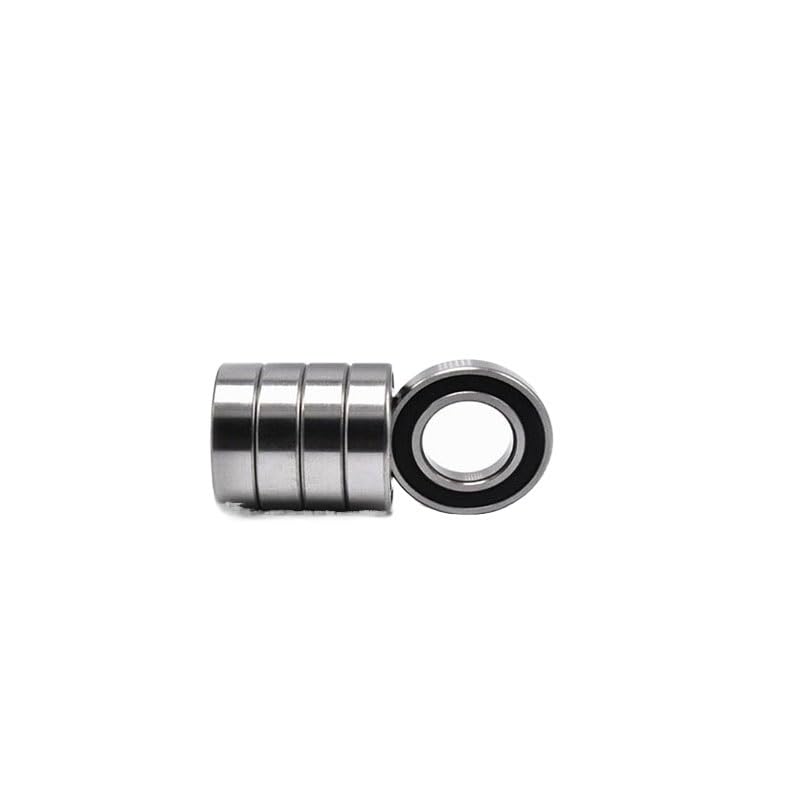 10PCS ABEC-5 MR126-2RS MR126 2RS MR126 RS MR126RS 6x12x4 Mm Rubber Sealed Miniature Deep Groove Ball Bearing(ABEC 3)