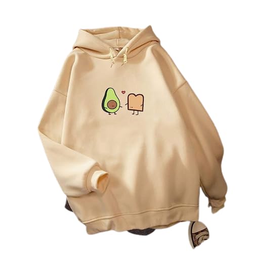 Printed Solid Hoodie for Women Stylish Winter Wear Cotton Hooded Sweatshirt-image-21