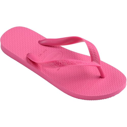 Havaianas Women's Color Flip Flops - Spring & Summer Style Sandals, Pink Flux, 7/8