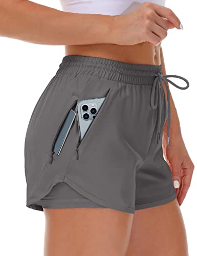 Mancreda Women's Running Shorts with...