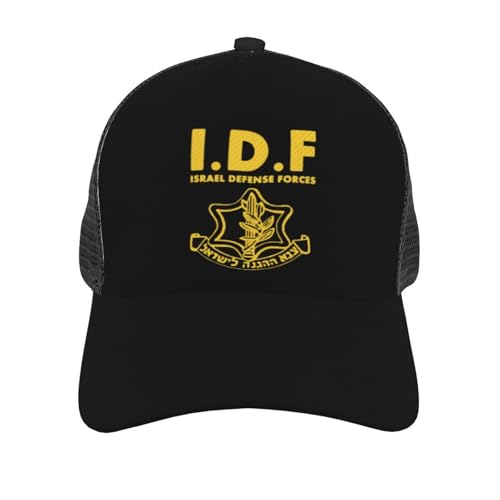 IDF Israel Defense Forces Mesh Baseball Cap - Classic Adjustable Peaked Cap, Trucker Hat for Men and Women2