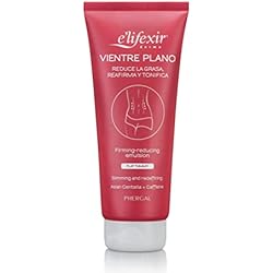Máquina Reductora De Grasa Abdominal Elifexir Vientre Plano, Gel Reductor Abdomen, Crema Quemagrasas Reductora y Reafirmante Potente, Quema Grasas Adelgazante Mujer y Hombre, Con Cafeina y Centella Asiática, 200 ml