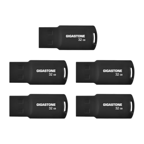 Gigastone V70 pamięć flash USB 2.0, 32 GB, 5-pak, bez zatyczki, chowana konstrukcja na kciuk, USB 2.0