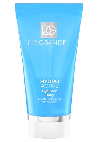 DR. GRANDEL Hydro Active Hyaluron Bodylotion – Feuchtigkeitsspendende Körperlotion mit Hyaluronsäure, leichte Textur, intensive Feuchtigkeit, für alle Hauttypen