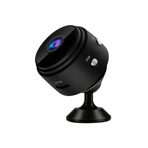 TopsPrime Minicámara Espía Inalámbrica A9 HD 1080p con WiFi, Visión Nocturna a Color, Detección por IA, Gran Angular 120°, Control por App