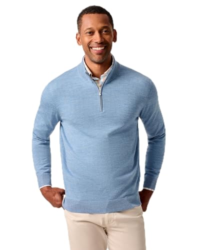 johnnie-O Raynor Merino 1/4 Zip Sweater