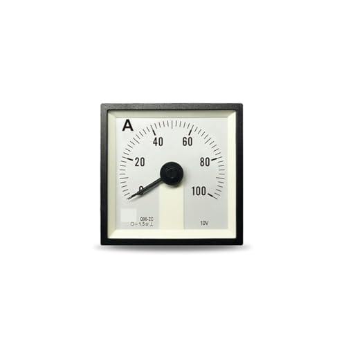 Ampèremètre CC Q96-ZC avec cadran rotatif 240° lecture précise 20A