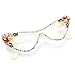 Vintage Cat Eye Crystal Bling Reading Glasses Women Rhinestone Eyewear Frames Anti Blue Light Trendy Reader (white, 2.5, multiplier_x)