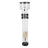 can you use protein skimmer freshwater Fácil de hacer con la bomba de aire: el skimmer de proteína MT será impulsado por una bomba de aire y está diseñado para estar parcialmente sumergido con la superficie parcialmente expuesta, lo que permite una eficiente separación de proteínas e intercambio de oxígeno en su acuario marino