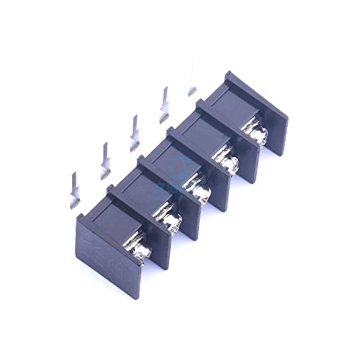 2 Stifte pro Reihe: 5 Reihen: 1 9,5 mm gebogene Zaunklemme P=9,5 mm 9,5 mm KF45R-9,5-5P Cover