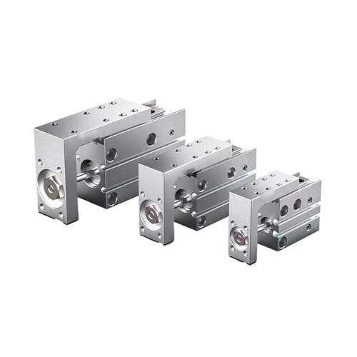 Cylindre coulissant de précision MXH16-40Z vérin pneumatique double effet à table guidée