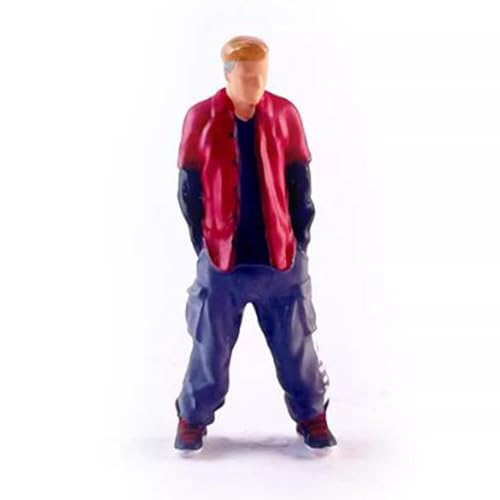 Personnage résine pour diorama d'exception avec finition décorative peinte à la main