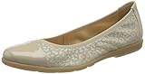  CAPRICE Damen Vivian Geschlossene Ballerinas, Beige, 37 EU