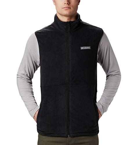 Columbia Men’s Basin Trail Fleece Vest, Full Zip #TOP2