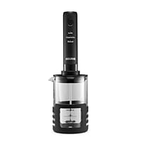 Keurig SimpleCafe Frother, Rechargeable Handheld Milk Frother for Lattes, Cappuccinos & Iced Coffee, USB Cord Included, Microwave-Safe Frothing Cup, Hot & Cold Foam Maker