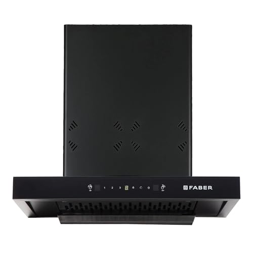 Image of Faber Cygnus 60cm 1400m /hr Autoclean Filterless T-Shape Chimney|Built-In Oil Collector|Odour Sensor|Touch & Gesture Control|12Yr Motor,5Yr Comprehensive Warranty by Faber | HOOD CYGNUS IN3DHCSCFLBK60