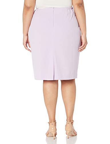 Le Suit Women's 3 Button Notch Collar Slim Skirt Suit, Daphne, 10 #TOP3