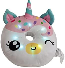 Light Up Pillow for Kids, Plush Led Night Light for Boys and Girl...