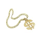 IMIKEYA Cadena Cuello de Dorada Collar Ajustable y Cómodo con Colgante de Metal con Diseño y Moderno para Perros en Fiestas
