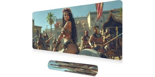 Tapis de souris XXL antidérapant 1200x400 fini les tapis trop petits qui glissent du bureau