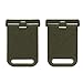 PETAC GEAR Low Profile MOLLE Vest Set for Men -Quick Release Tactical Elastic Cummerbund with Mini Drop Pouch （RG）