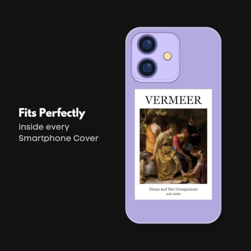 Image of Vermeer Paintings Poster Polaroids | Aesthetic 15 Mini Posters (8.6 x 6 cm) | Posters of Vermeer's The Alley, Girl with a Pearl Earring Paintings and more | Vermeer's Poster (Vermeer, 15)