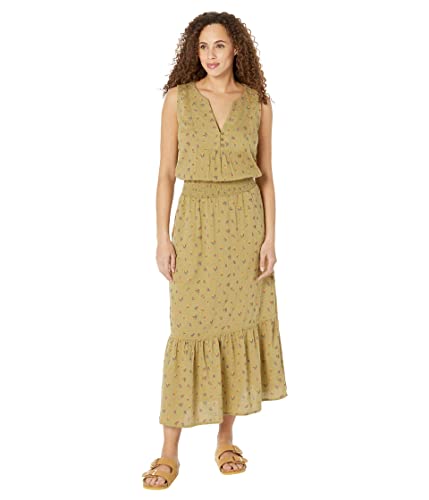 Prana California Dreaming Dress Sweet Grass Meadow Md (Women's 8-10) #TOP5