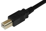 SF Cable UB12-20 kabel USB 6,1 m USB A USB B, czarny