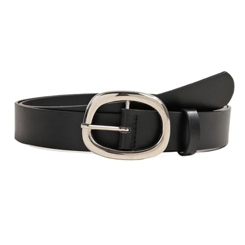 Women's Casual and Business Style Black Belt with 3.2